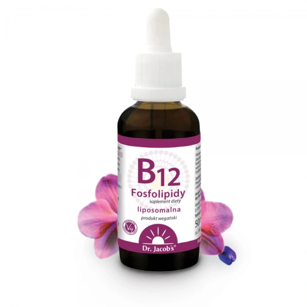 Dr. Jacob's Witamina B12 (liposomalna) Fosfolipidy 50 ml