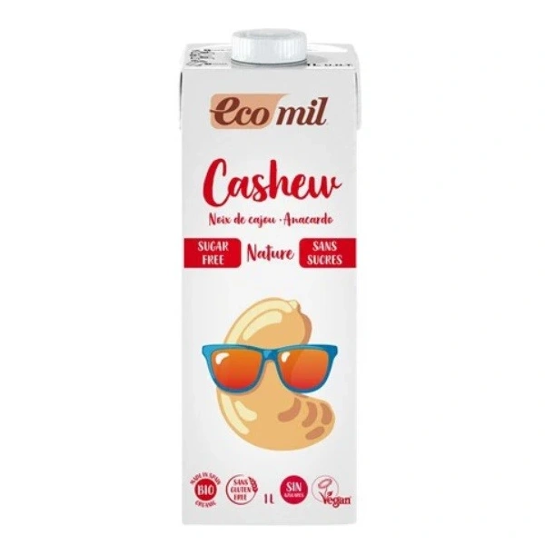 ECOMIL Napój z orzechów nerkowca bez cukru BEZGL. BIO 1 l