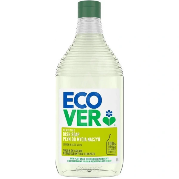 ECOVER Płyn do mycia naczyń  LEMON  and  ALOE VERA 450 ml