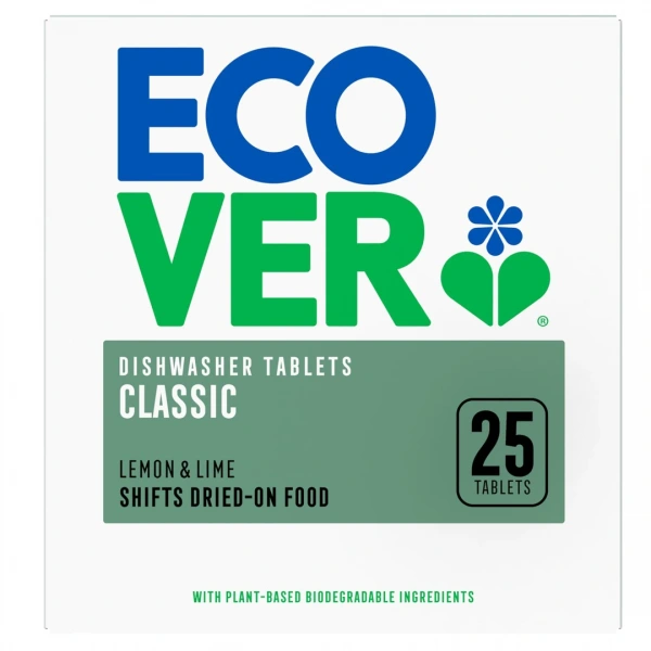 ECOVER Tabletki do zmywarki classic  Lemon  and  Lime 0,5kg