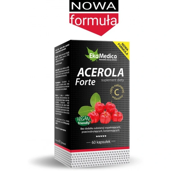 EKAMEDICA Acerola Forte 500 mg (60 kaps.)