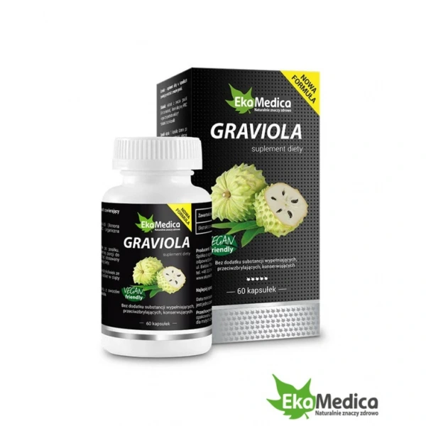 EKAMEDICA Graviola - Guanabana (60 kaps.)