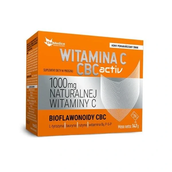 EKAMEDICA Witamina C CBC Activ saszetki 7 g (21 szt.)