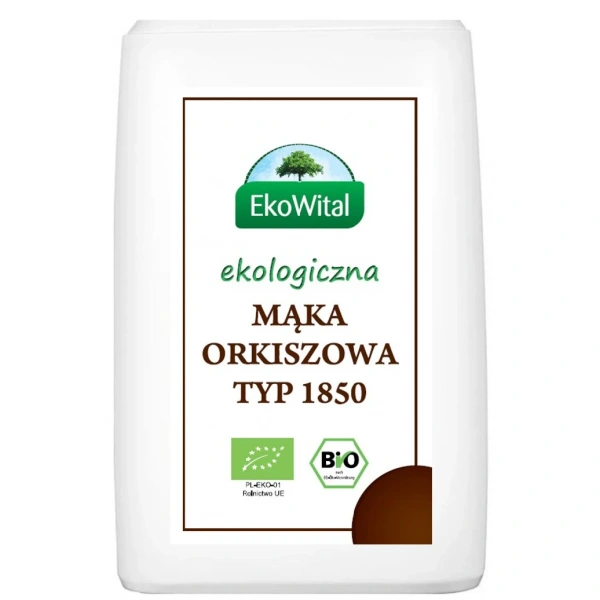 EKOWITAL Mąka orkiszowa typ 1850  BIO 1 kg