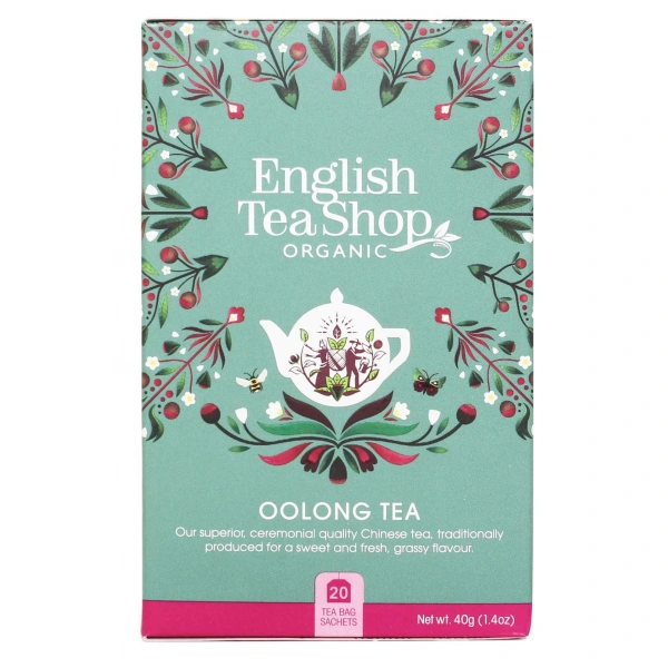 ENGLISH TEA SHOP Herbata Oolong (20x2) BIO 40 g