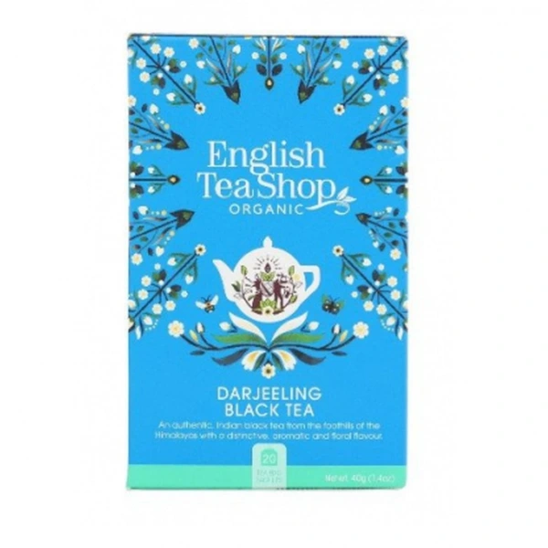 ENGLISH TEA SHOP Herbata czarna Darjeeling (20x2) BIO 40 g