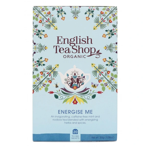 ENGLISH TEA SHOP Herbatka Energise Me (20x1,5) BIO 30 g