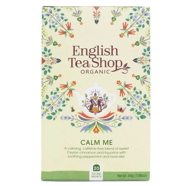 ENGLISH TEA SHOP Herbatka Uspokój mnie (20x1,5) BIO 30 g