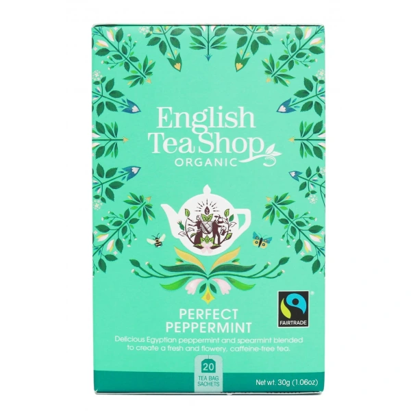 ENGLISH TEA SHOP Herbatka miętowa (20x1,5) BIO 30 g