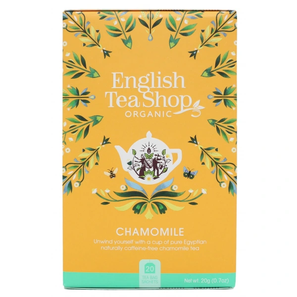 ENGLISH TEA SHOP Herbatka rumiankowa (20x1) BIO 20 g