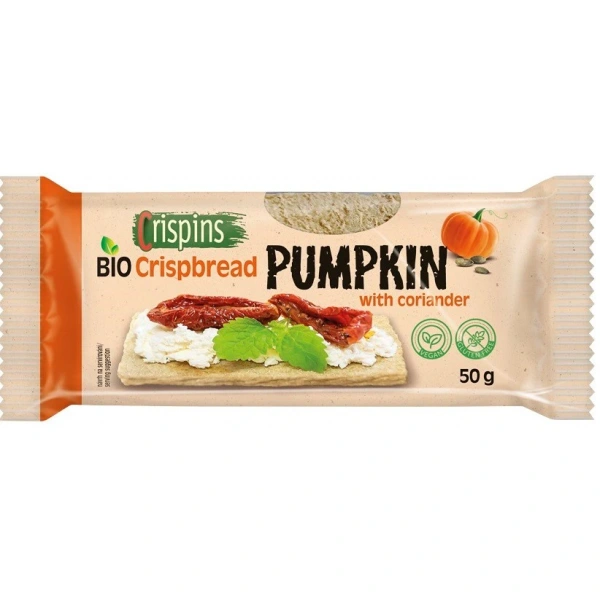 EXTRUDO Pieczywo chrupkie dyniowe z kolendrą BEZGL. BIO 50 g