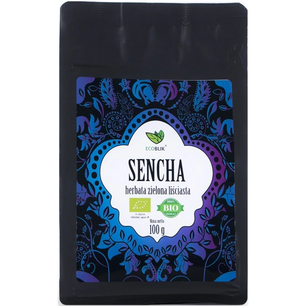 Ecoblik herbata zielona liściasta sencha bio 100 g