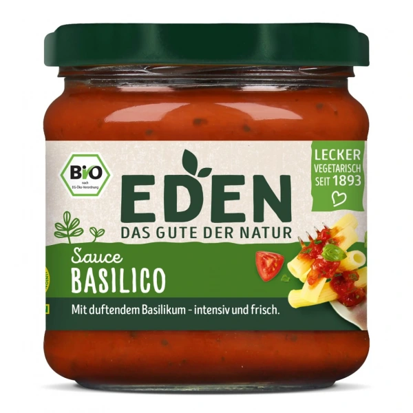 Eden sos pomidorowy z bazylią bio 375 g