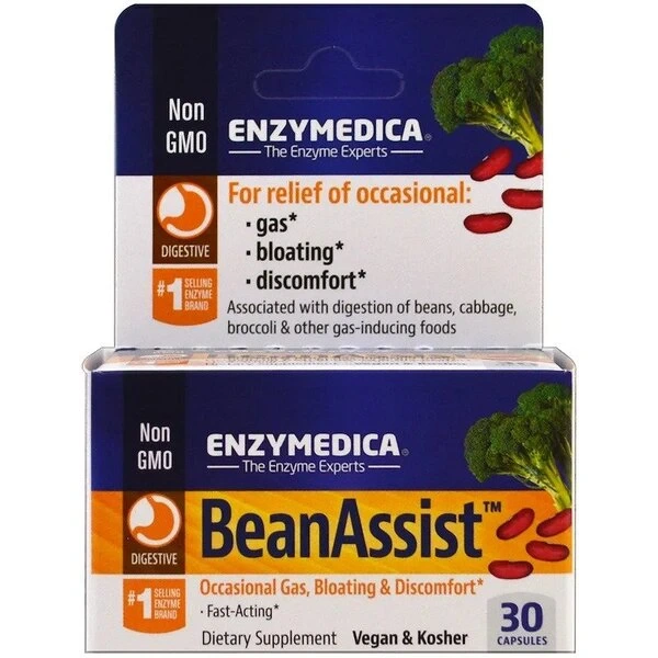 ENZYMEDICA BeanAssist (30 kaps.)