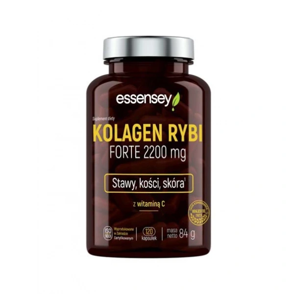 Essensey Kolagen Rybi FORTE 2200 mg 120 kapsułek