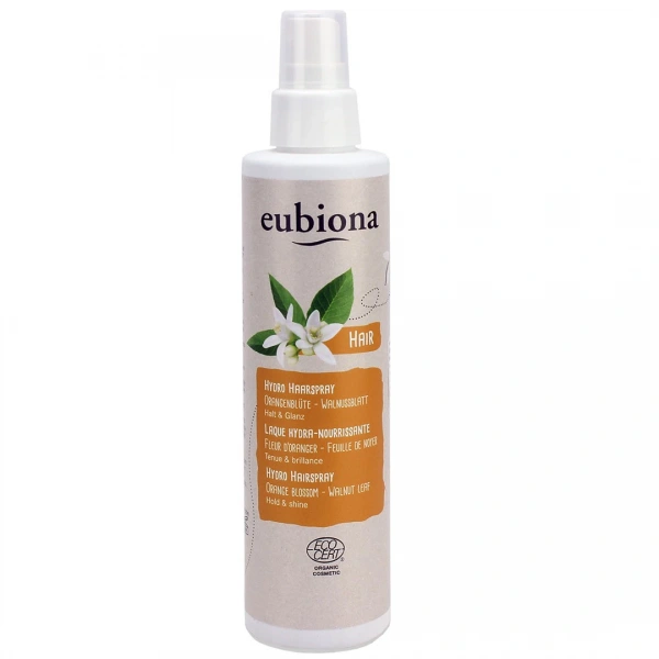 Eubiona hydro lakier do włosów pomarańcza  orzech włoski eco 200 ml