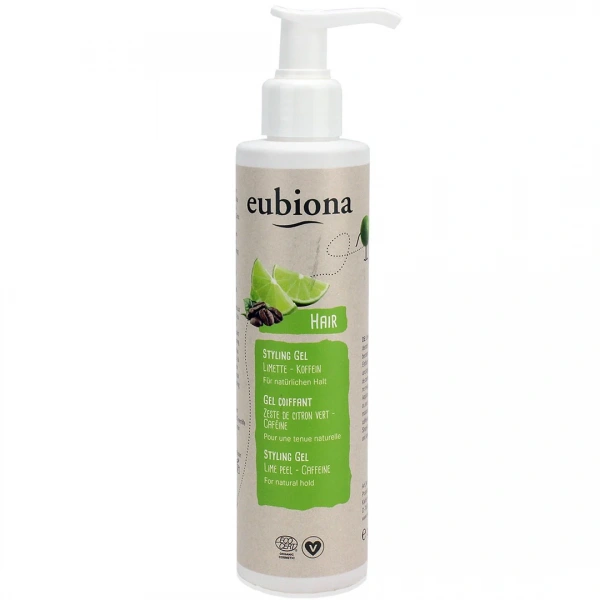 Eubiona żel do stylizacji włosów limonka  kawa eco 200 ml