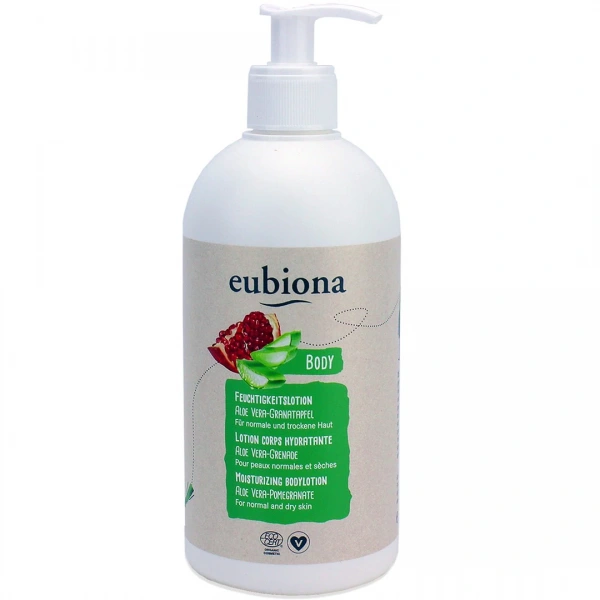 Eubiona żel pod prysznic nawilżający aloes  granat eco 500 ml