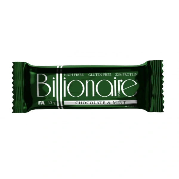 FA Billionaire bar Baton Proteinowy 45 g o smaku czekoladowo-miętowym