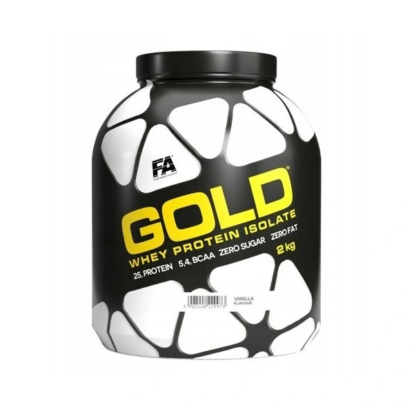 FA Gold Whey Protein Isolate 2 kg o smaku waniliowym
