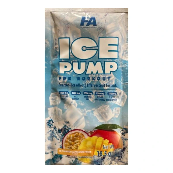 FA Ice Pump Pre workout 18,5g o smaku mango - marakuja