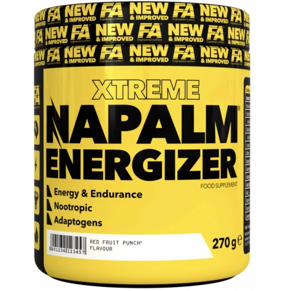 FA NAPALM Energizer 270g o smaku ponczu z czerwonych owoców