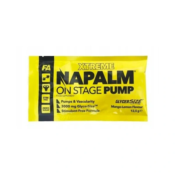 FA NAPALM On Stage Pump 12,5 g Mango-lemon