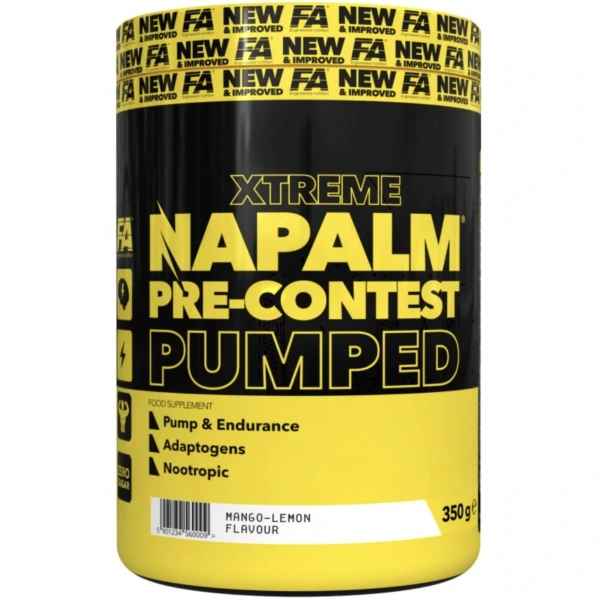 FA Napalm Pre-contest pumped 350g o smaku winogronowym