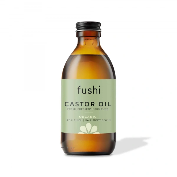 FUSHI Organic Castor Oil - 100% Olej Rycynowy (250 ml)