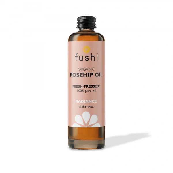 FUSHI Organic Rosehip Seed Oil - Olej z organicznej dzikiej róży (100 ml)