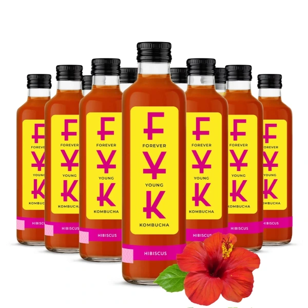 FYK Kombucha Hibiskus 0,25l