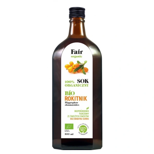 Fair organic sok z rokitnika nfc bio 500 ml