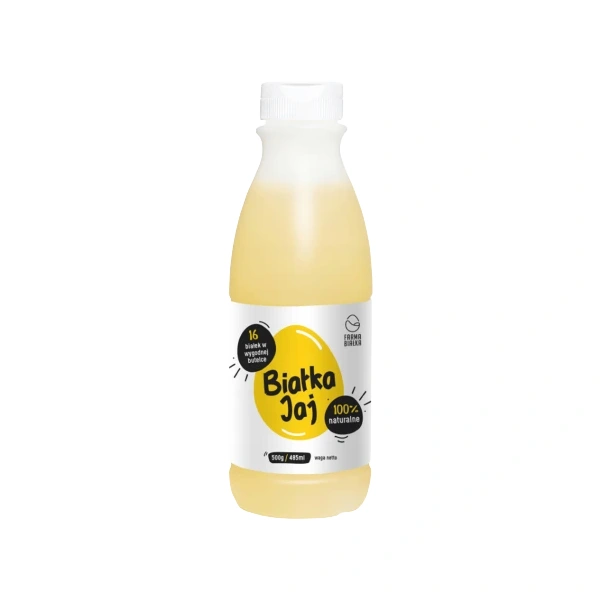 Farma Białka 100% Płynne Czyste Białka jaj kurzych 500 g