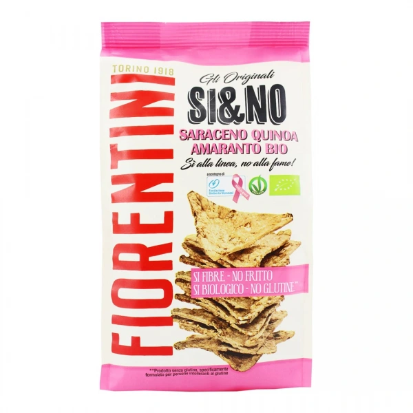 Fiorentini chrupki gryczane piramidki z quinoa i amarantusem bezglutenowe bio 80 g