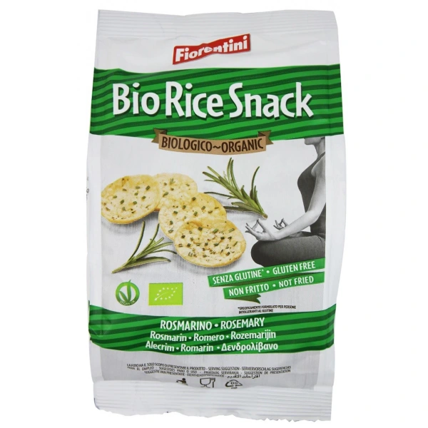 Fiorentini krążki ryżowe z rozmarynem bezglutenowe bio 40 g