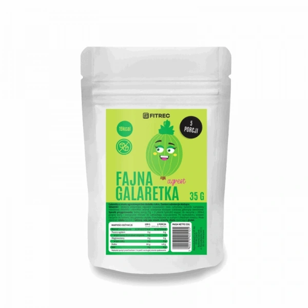 FitRec Fajna Galaretka Agrest 35g