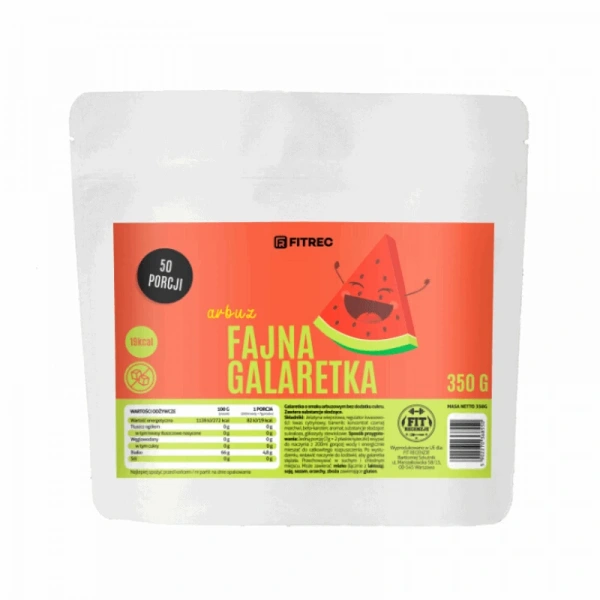 FitRec Fajna Galaretka Arbuz 350g