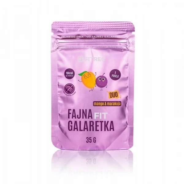 FitRec Fajna Galaretka DUO Mango marakuja 35g