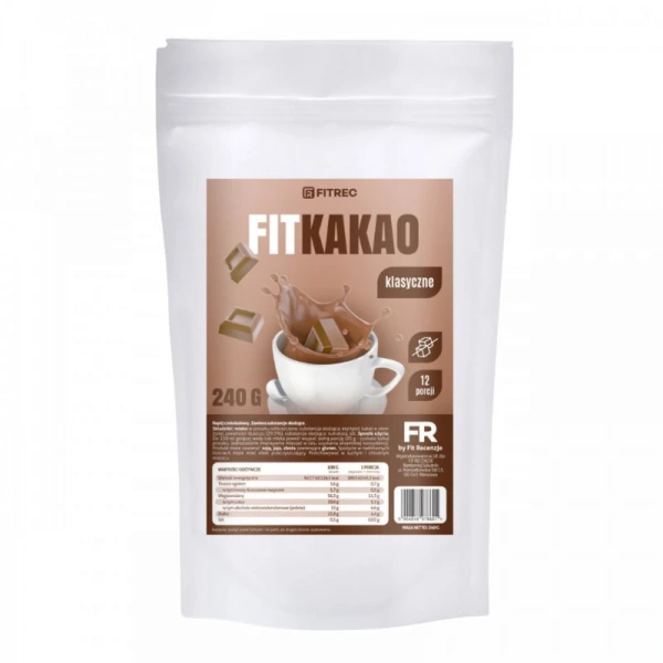 FitRec Fit Kakao Klasyczne 240g