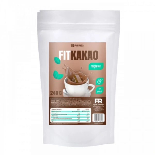 FitRec Fit Kakao Miętowe 240g