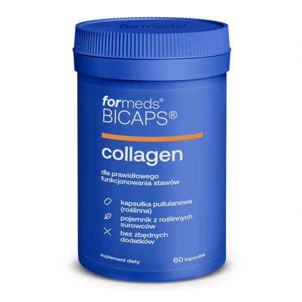 ForMeds Bicaps Collagen prolina oraz witamina C 60 kapsułek