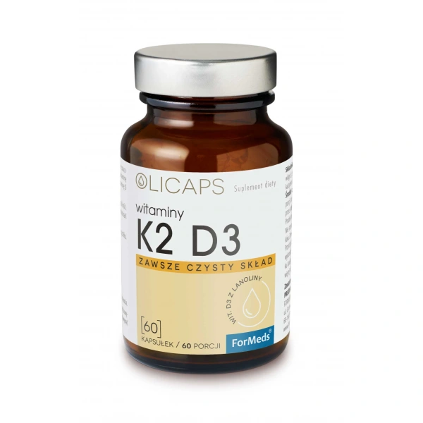 ForMeds Olicaps K2D3 60 kapsułek miękkich