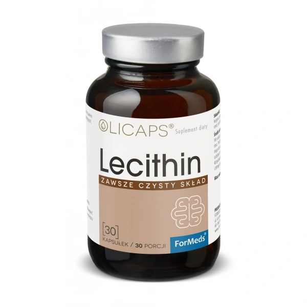 ForMeds Olicaps Lecithin Lecytyna 30 kapsułek miękkich