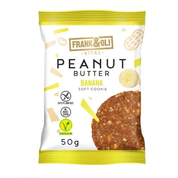 Frank&Oli Soft Cookie Peanut Butter Banana 50g