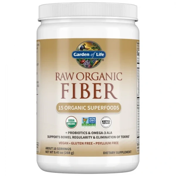 GARDEN OF LIFE Organic Raw Fiber Powder (268 g)