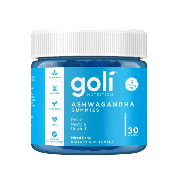 GOLI NUTRITION Ashwagandha KSM-66 Gummies (30 żelek)