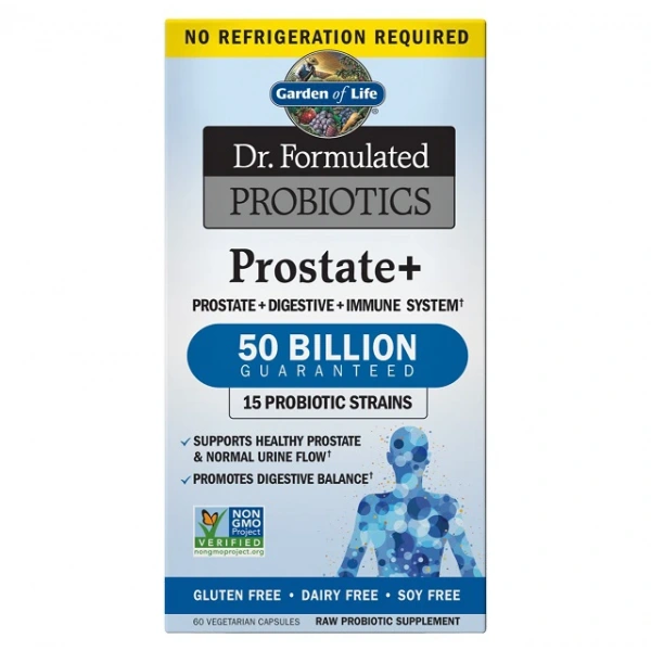 Garden Of Life Dr. Formulated Probiotics Prostate+ 60 kapsułek wegańskich