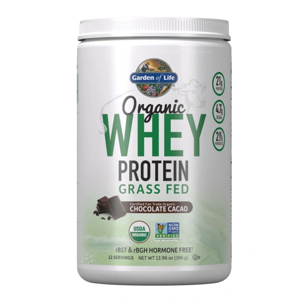 Garden of Life EKO GARDEN OF LIFE Organic Whey Protein Grass Fed - Chocolate Flavor (396 g)