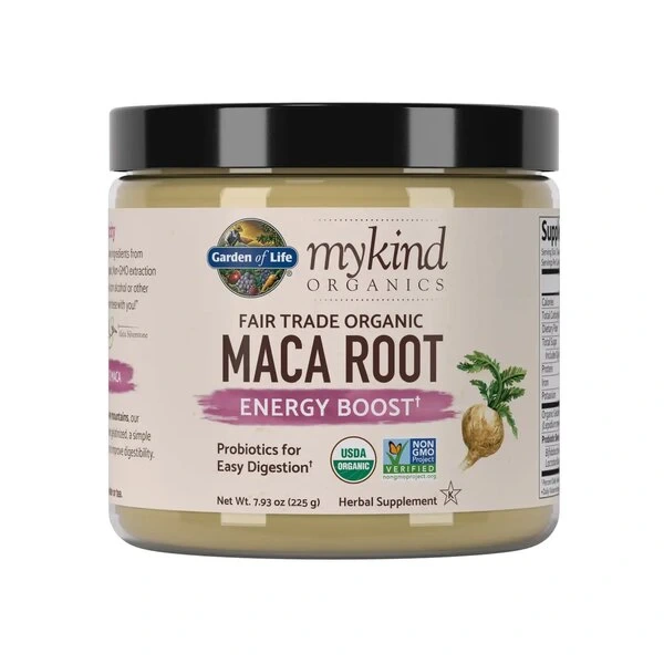 PRODUKT ARCHIWALNY GARDEN OF LIFE mykind Organics Fair Trade Organic Maca Root Energy Boost (225 g)