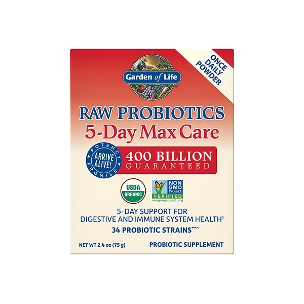 Garden of Life RAW Probiotics 5-Day Max Care (75 g)